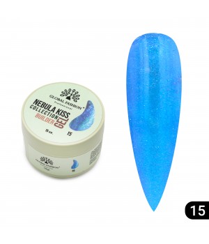 Гель Nebula Kiss Builder Gel, HEMA/TPO free 15мл, №15